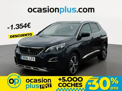 Usado Peugeot 3008 GT-line 130 CV (95 kW) 2020 Gris SUV