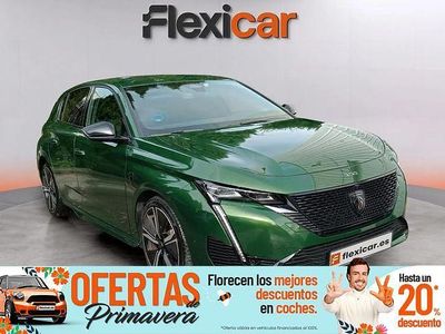 Usado Peugeot 308 SW GT 180 CV (132 kW) 2021 Verde Familiar