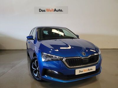 Usado Skoda Scala Ambition 150 CV (110 kW) 2023 Azul Utilitario