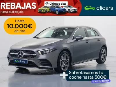 Usado Mercedes A250 218 CV (160 kW) 2021 Gris / plata Berlina