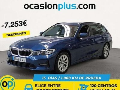Azul Usado 2021 BMW 318 Familiar | 20.637 € (Super precio)