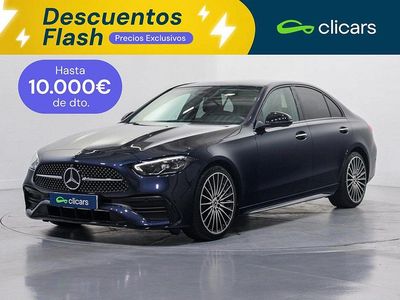 Usado Mercedes C220 200 CV (147 kW) 2023 Azul Berlina