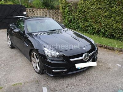 Käytetty Mercedes SLK250 204 HP (150 kW) 2013 Musta Avoauto