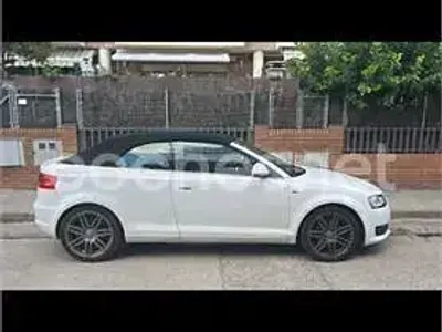 Usado Audi A3 Cabriolet Attraction 160 CV (117 kW) 2008 Blanco Descapotable