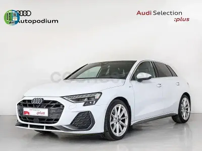 Usado Audi A3 S-Line 150 CV (110 kW) 2025 Blanco Berlina