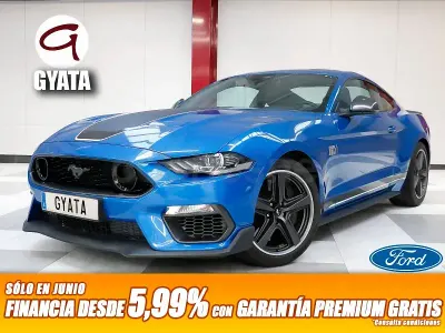Usado Ford Mustang 459 CV (337 kW) 2022 Azul Coupe