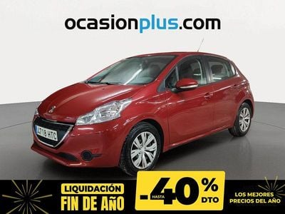 Rojo Usado 2013 Peugeot 208 Active Utilitario | 6050 € (Precio justo)