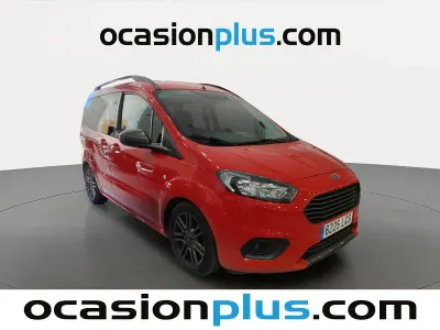 Usado Ford Tourneo Courier Sport 102 CV (75 kW) 2019 Rojo Monovolumen