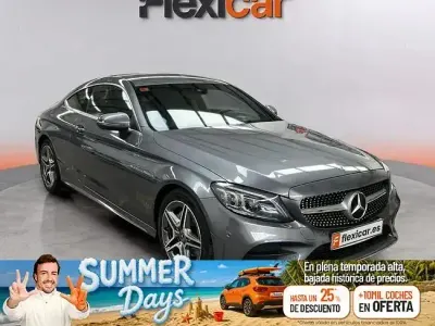 Usado Mercedes C220 194 CV (142 kW) 2019 Gris / plata Coupe