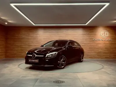 Usado Mercedes CLA200 Shooting Brake 136 CV (100 kW) 2018 Negro Familiar