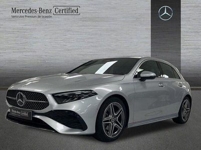 Usado Mercedes A180 AMG line 116 CV (85 kW) 2024 Plateado Berlina