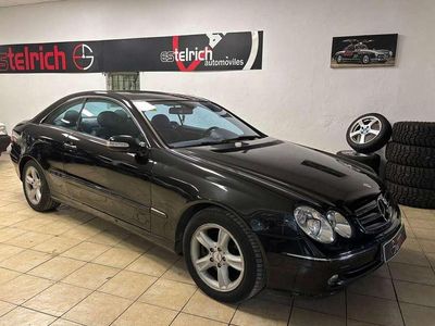 Usado Mercedes CLK200 170 CV (125 kW) 2003 Negro Berlina