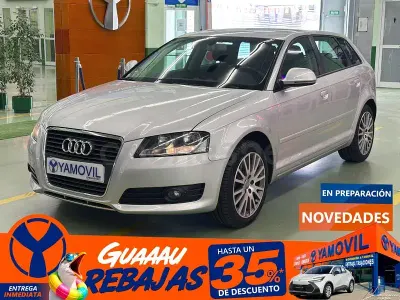 Usado Audi A3 Ambiente 140 CV (102 kW) 2010 Gris / plata Utilitario