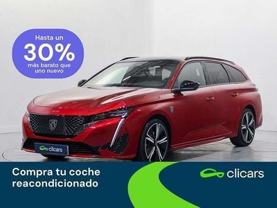 Usado Peugeot 308 SW GT 131 CV (96 kW) 2022 Rojo Familiar