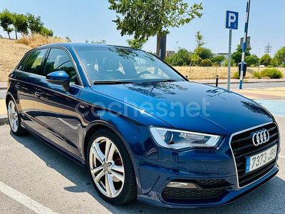 Azul Usado 2015 Audi A3 S-Line Berlina | 13.900 € (Precio justo)