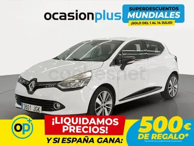 Usado Renault Clio IV 90 CV (66 kW) 2015 Blanco Berlina