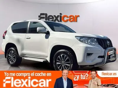 Usado Toyota Land Cruiser 177 CV (130 kW) 2018 Blanco SUV