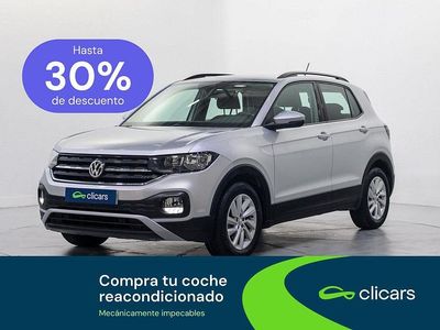 Usado VW T-Cross Advance 95 CV (69 kW) 2019 Gris SUV