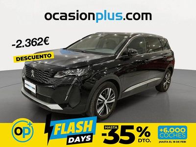 Usado Peugeot 5008 Allure 130 CV (95 kW) 2024 Negro SUV