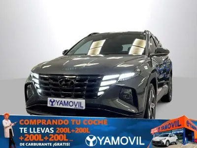 Usado Hyundai Tucson 265 CV (194 kW) 2022 Gris SUV