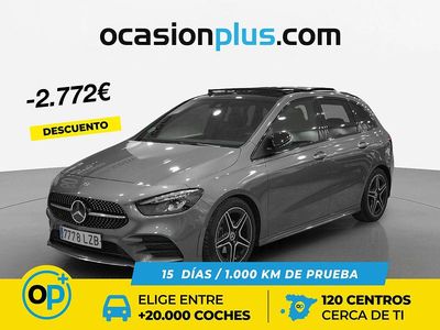 Usado Mercedes B200 150 CV (110 kW) 2022 Gris Monovolumen