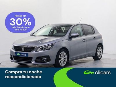 Usado Peugeot 308 Style 110 CV (80 kW) 2018 Gris / plata Berlina