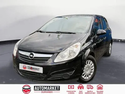 Usado Opel Corsa Cosmo 80 CV (58 kW) 2009 Negro Utilitario