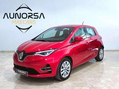 Begagnad Renault Zoe Intens 100 kW (136 HK) 2020 Röd Halvkombi