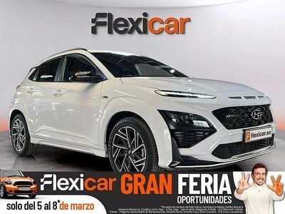 Usado Hyundai Kona N Line 120 CV (88 kW) 2023 Blanco SUV