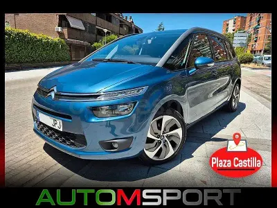 Usado Citroën Grand C4 Picasso Shine 150 CV (110 kW) 2016 Azul Monovolumen