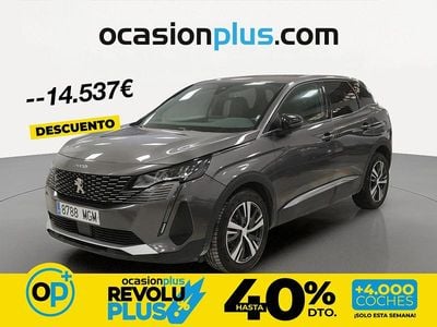 Usado Peugeot 3008 Allure 130 CV (95 kW) 2023 Gris SUV