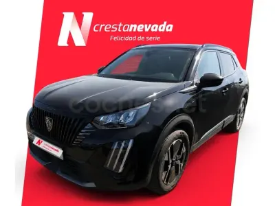 Usado Peugeot 2008 Allure 100 CV (73 kW) 2024 Negro SUV