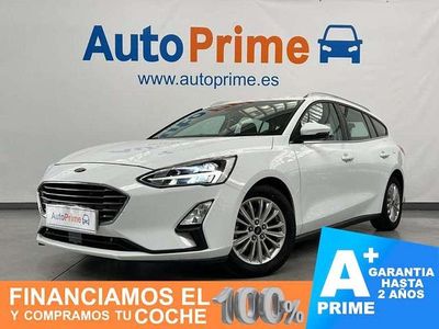 Usado Ford Focus Titanium 120 CV (88 kW) 2019 Blanco Familiar