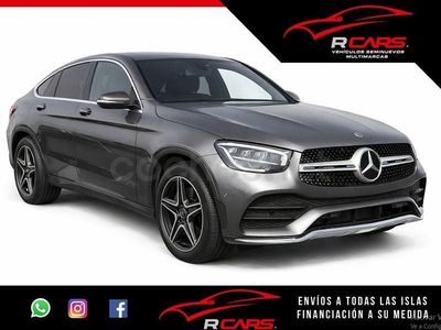 Usado Mercedes GLC300e 306 CV (225 kW) 2021 Gris / plata Coupe