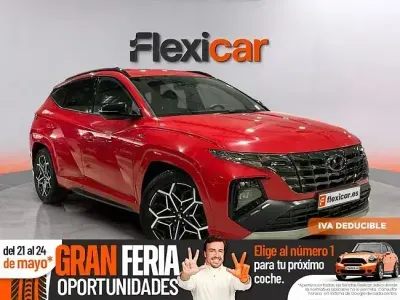 Usado Hyundai Tucson N Line 150 CV (110 kW) 2023 Rojo SUV