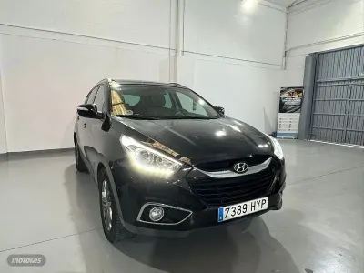 Usado Hyundai ix35 136 CV (100 kW) 2014 Negro SUV