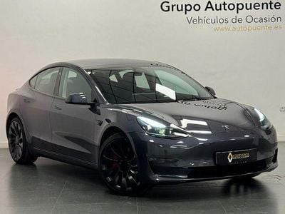 Gris Usado 2022 Tesla Model X Performance SUV | 33.990 € (Super precio)