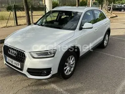 Usado Audi Q3 Ambiente 140 CV (102 kW) 2014 Blanco SUV