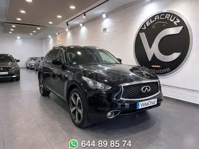 Usado Infiniti QX70 Premium 321 CV (236 kW) 2018 Negro SUV