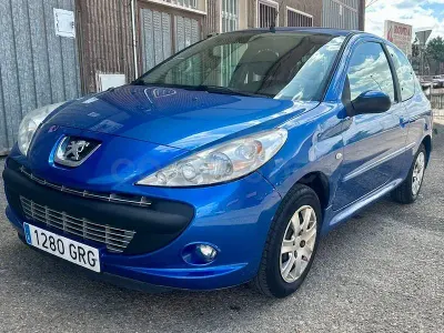 Begagnad Peugeot 206 60 HK (44 kW) 2009 Blå Sedan