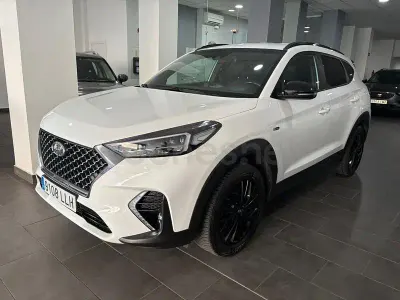 Usado Hyundai Tucson N Line 116 CV (85 kW) 2020 Blanco SUV