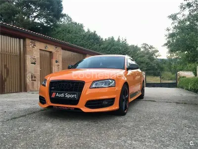 Usado Audi S3 Sportback 265 CV (194 kW) 2008 Naranja Utilitario