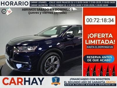 Usado DS Automobiles DS7 Crossback Bastille Plus 225 CV (165 kW) 2021 Azul SUV