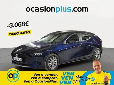 Usado Mazda 3 Prime-Line 122 CV (89 kW) 2023 Azul Berlina