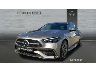 Usado Mercedes C200 163 CV (119 kW) 2022 Plateado Berlina