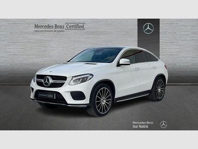 Usado Mercedes GLE350 AMG line 258 CV (189 kW) 2018 Blanco polar (estándar) Coupe