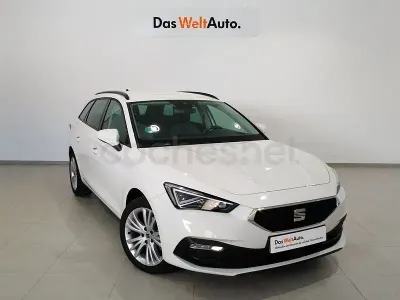 Usado Seat Leon XCELLENCE 204 CV (150 kW) 2021 Blanco Familiar