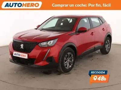 Usado Peugeot 2008 Active 110 CV (80 kW) 2021 Rojo SUV