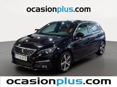 Usado Peugeot 308 GT-line 131 CV (96 kW) 2017 Negro Utilitario