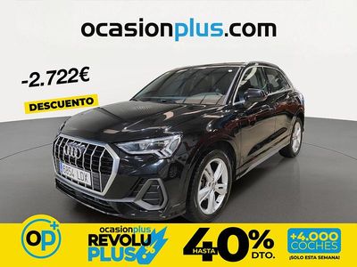 Usado Audi Q3 S-Line 150 CV (110 kW) 2020 Negro SUV